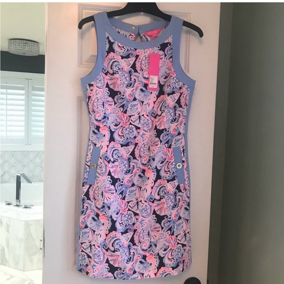 Lilly Pulitzer Dresses & Skirts - NWT Lilly Pulitzer Size 2 Angie Stretch Shift Dress